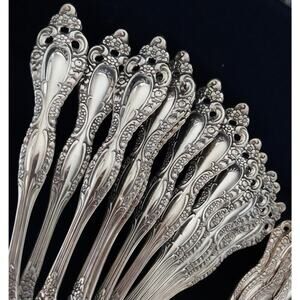 VTG/ANTIQUE SILVERPLATE ROGERS 1881, "VICTORIAN CLASSIC!" SVC 12, + BONUS 5 PC!